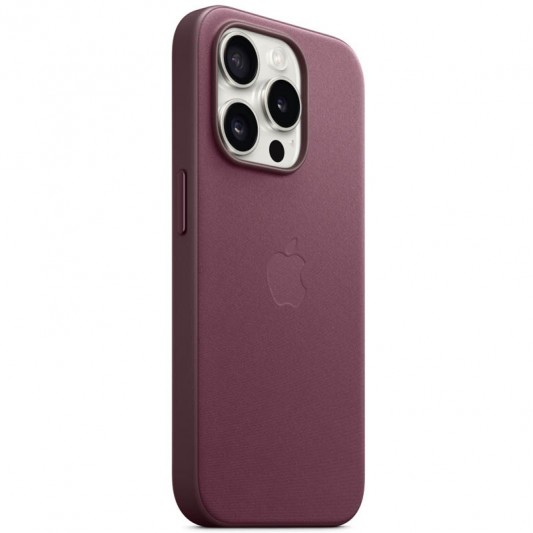 Чехол FineWoven (AAA) with MagSafe для Apple iPhone 15 Pro (6.1") Mulberry - изображение 1