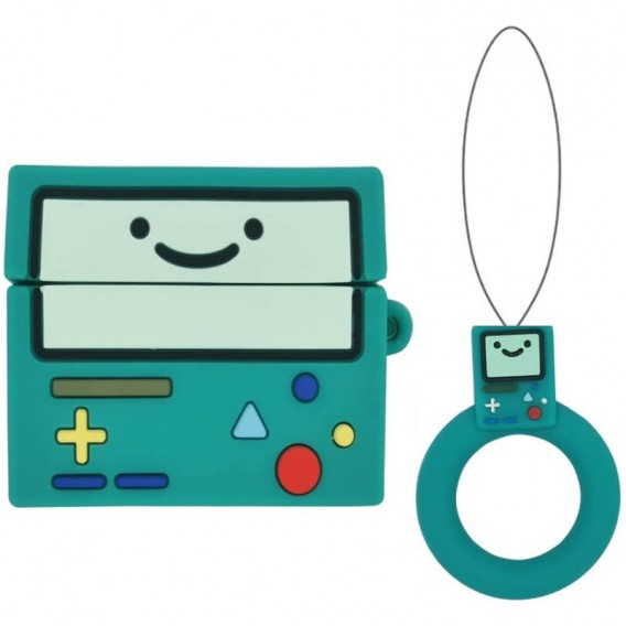 Силіконовий футляр Cartoons&Heroes для навушників AirPods Pro + кільце, Тетріс