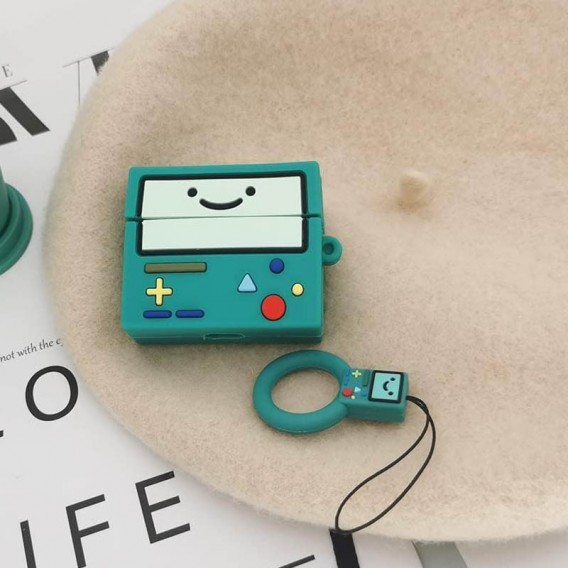 Силіконовий футляр Cartoons&Heroes для навушників AirPods Pro + кільце, Тетріс