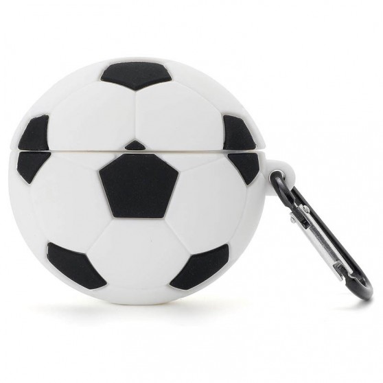 Силиконовый футляр Brand для наушников AirPods 3 + карабин Football