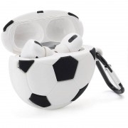 Силиконовый футляр Brand для наушников AirPods 3 + карабин, Football
