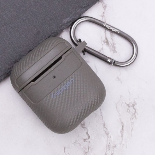 Футляр SGP Shockproof для наушников Airpods 1/2 Grey - изображение 2