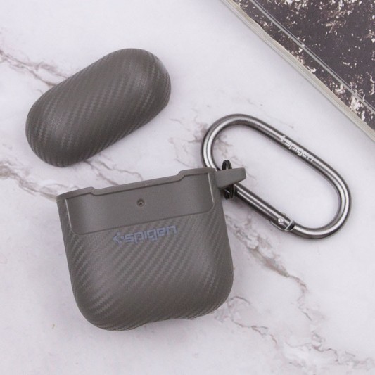 Футляр SGP Shockproof для наушников Airpods 1/2 Grey - изображение 4
