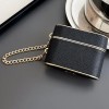 Кожаный футляр Suitcase для наушников AirPods 3, Black
