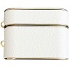 Шкіряний футляр Suitcase для навушників AirPods 3, White