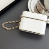 Шкіряний футляр Suitcase для навушників AirPods 3, White