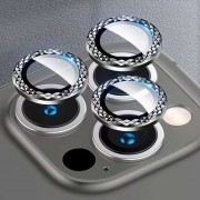 Защитное стекло Metal Shine на камеру (в упак.) для Apple iPhone 15 Pro (6.1") / 15 Pro Max (6.7"), Темно-Серый / Graphite