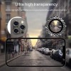 Защитное стекло Metal Shine на камеру (в упак.) для Apple iPhone 15 Pro (6.1") / 15 Pro Max (6.7"), Темно-Серый / Graphite