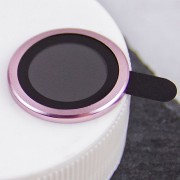 Захисне скло Metal Classic на камеру (в упак.) Apple iPhone 15 (6.1") / 15 Plus (6.7"), Рожевий / Pink
