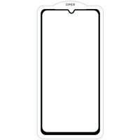 Защитное стекло SKLO 5D (тех.пак) для Realme C35 Черный / Белая подложка