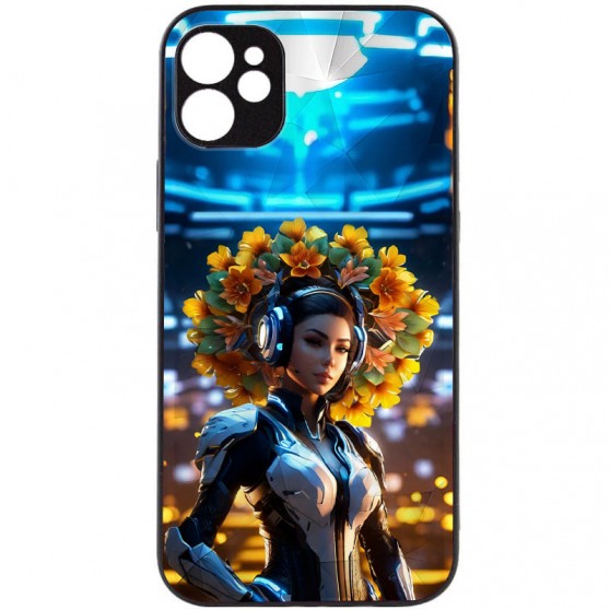 TPU+PC чехол Prisma Ladies для Apple iPhone 11 (6.1") Cyberpunk