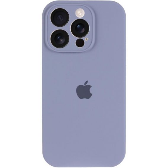 Чехол для iPhone 13 Pro Max Silicone Case Full Protective (Lavender Gray)