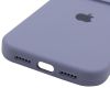 Чехол для iPhone 13 Pro Max Silicone Case Full Protective (Lavender Gray)