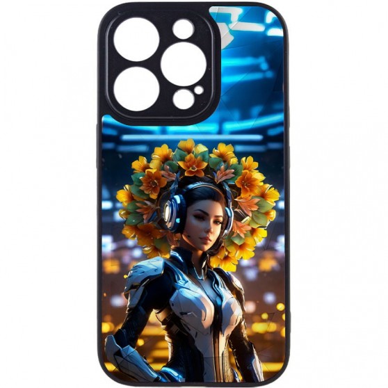TPU+PC чехол Prisma Ladies для Apple iPhone 13 Pro Max (6.7") Cyberpunk