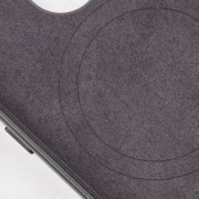Шкіряний чохол Leather Case (AAA) з MagSafe and Animation для Apple iPhone 13 Pro Max (6.7"), Midnight