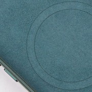 Кожаный чехол Leather Case (AAA) with MagSafe and Animation для Apple iPhone 13 (6.1"), Sequoia Green