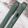 Шкіряний чохол Leather Case (AAA) з MagSafe and Animation для Apple iPhone 13 (6.1"), Sequoia Green