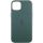 Кожаный чехол Leather Case (AAA) with MagSafe and Animation для Apple iPhone 13 (6.1") Sequoia Green