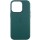Кожаный чехол Leather Case (AAA) with MagSafe and Animation для Apple iPhone 14 Pro (6.1") Forest Green