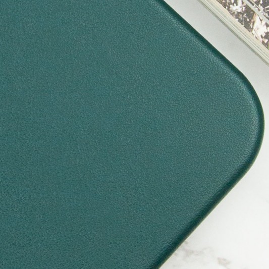 Кожаный чехол Leather Case (AAA) with MagSafe and Animation для Apple iPhone 14 Pro (6.1") Forest Green - изображение 2