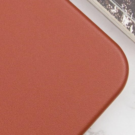 Кожаный чехол Leather Case (AAA) with MagSafe and Animation для Apple iPhone 14 Pro (6.1") Umber - изображение 2