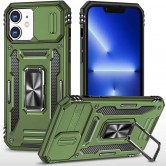 Ударопрочный чехол Camshield Army Ring для Apple iPhone 11 (6.1 дюйма) Оливковый / Army Green Ударопрочный чехол Camshield Army Ring для Apple iPhone 11 (6.1 дюйма) Оливковый / Army Green