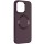 TPU чехол Bonbon Metal Style with MagSafe для Apple iPhone 14 (6.1") Бордовый / Plum