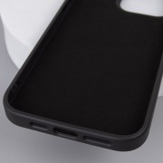Шкіряний чохол Bonbon Leather Metal Style with MagSafe для Apple iPhone 11 (6.1"), Чорний / Black