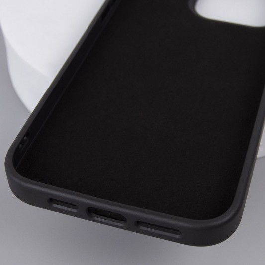 Шкіряний чохол Bonbon Leather Metal Style with MagSafe для Apple iPhone 11 (6.1"), Чорний / Black - зображення 4 