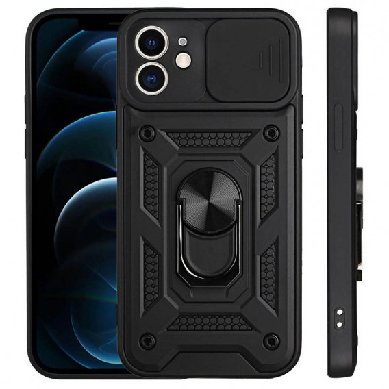 Ударопрочный чехол Camshield Serge Ring для Apple iPhone 11 (6.1"), Черный