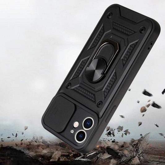 Ударопрочный чехол Camshield Serge Ring для Apple iPhone 11 (6.1") Черный - изображение 4