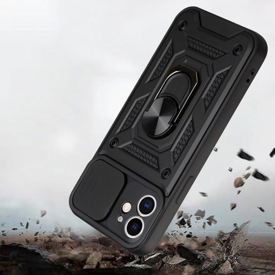 Ударопрочный чехол Camshield Serge Ring для Apple iPhone 11 (6.1"), Черный