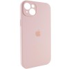 Чохол Silicone Case Full Camera Protective (AA) Apple iPhone 15 (6.1"), Рожевий / Pink Sand