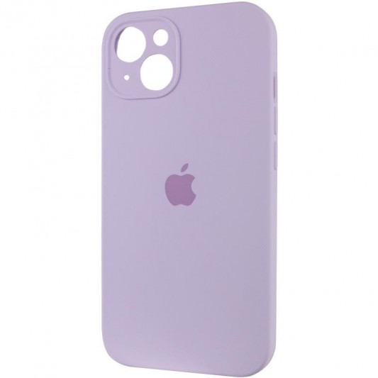Чехол Silicone Case Full Camera Protective (AA) для Apple iPhone 15 (6.1") Сиреневый / Lilac - изображение 2