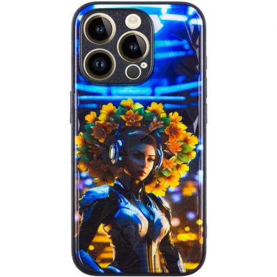 TPU+PC чохол Prisma Ladies для Apple iPhone 15 Pro (6.1"), Cyberpunk