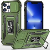 Ударопрочный чехол Camshield Army Ring для Apple iPhone 12 Pro / 12 (6.1 дюйма) Оливковый / Army Green Ударопрочный чехол Camshield Army Ring для Apple iPhone 12 Pro / 12 (6.1 дюйма) Оливковый / Army Green