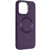 TPU чохол Bonbon Metal Style with MagSafe для Apple iPhone 15 Plus (6.7"), Фіолетовий / Dark Purple