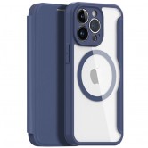 Чехол-книжка Dux Ducis Skin X Pro with MagSafe для Apple iPhone 15 Pro (6.1 дюйма) Blue