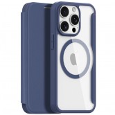 Чехол-книжка Dux Ducis Skin X Pro with MagSafe для Apple iPhone 15 Pro (6.1 дюйма) Blue Чехол-книжка Dux Ducis Skin X Pro with MagSafe для Apple iPhone 15 Pro (6.1 дюйма) Blue