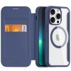 Чехол-книжка Dux Ducis Skin X Pro with MagSafe для Apple iPhone 15 Pro (6.1 дюйма) Blue