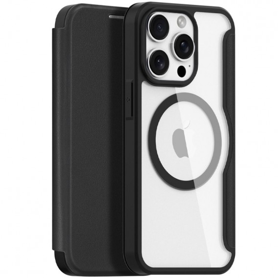 Чехол-книжка Dux Ducis Skin X Pro with MagSafe для Apple iPhone 15 Pro Max (6.7 дюйма) Black