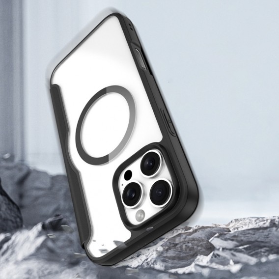 Чехол-книжка Dux Ducis Skin X Pro with MagSafe для Apple iPhone 15 Pro Max (6.7 дюйма) Black Чехол-книжка Dux Ducis Skin X Pro with MagSafe для Apple iPhone 15 Pro Max (6.7 дюйма) Black