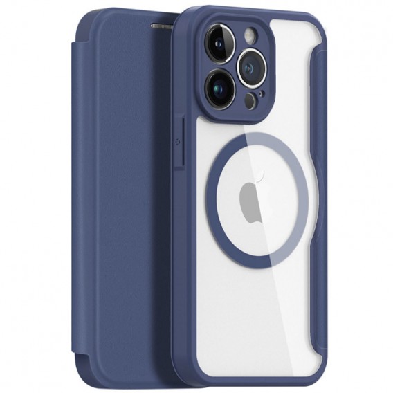 Чохол-книжка Dux Ducis Skin X Pro with MagSafe Apple iPhone 15 Pro Max (6.7"), Blue