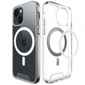 Чехол TPU Space Case with MagSafe для Apple iPhone 15 Plus (6.7 дюйма) Прозрачный