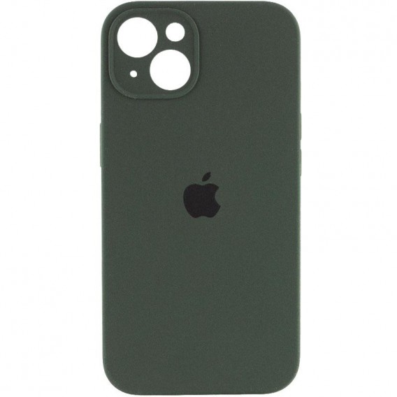 Чохол Silicone Case Full Camera Protective (AA) для Apple iPhone 15 Plus (6.7"), Зелений / Cyprus Green