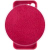 Чехол Silicone Case Full Camera Protective (AA) для Apple iPhone 15 Plus (6.7"), Красный / Rose Red