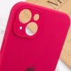 Чехол Silicone Case Full Camera Protective (AA) для Apple iPhone 15 Plus (6.7"), Красный / Rose Red