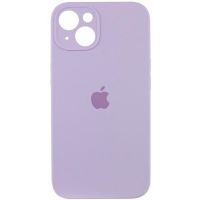 Чехол Silicone Case Full Camera Protective (AA) для Apple iPhone 15 Plus (6.7") Сиреневый / Lilac