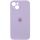 Чехол Silicone Case Full Camera Protective (AA) для Apple iPhone 15 Plus (6.7") Сиреневый / Lilac