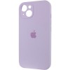Чохол Silicone Case Full Camera Protective (AA) для Apple iPhone 15 Plus (6.7") Бузковий / Lilac